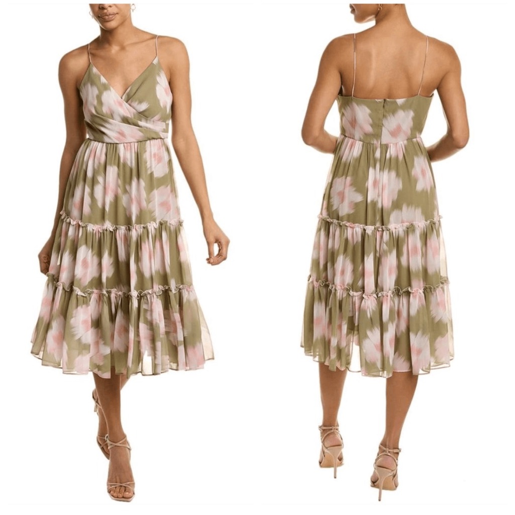 Sachin & Babi Dalia Floral-Print Tiered Dress